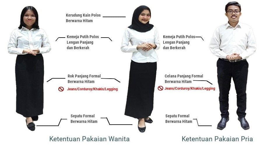 Tips dan Syarat Pakaian Tes CPNS Saat Ujian 1