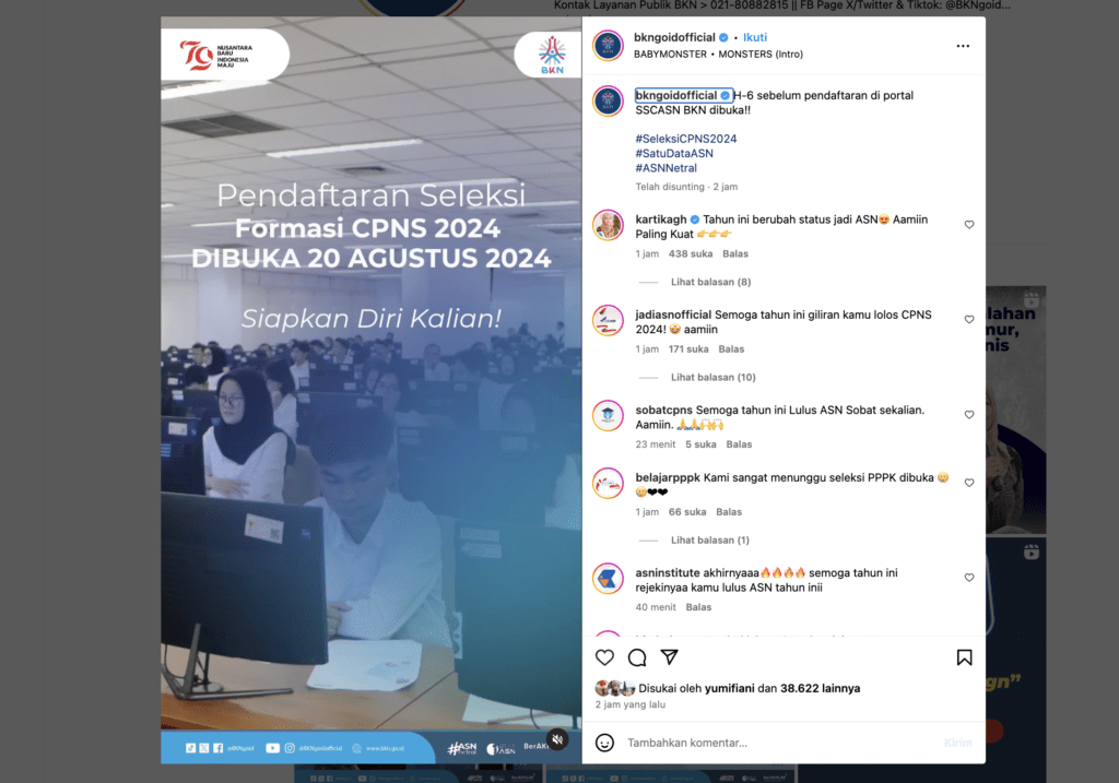jadwal pendaftaran cpns 2024