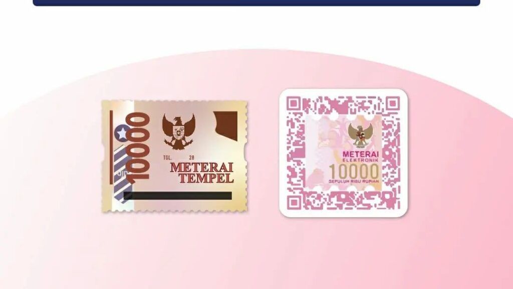 cara menggunakan e materai