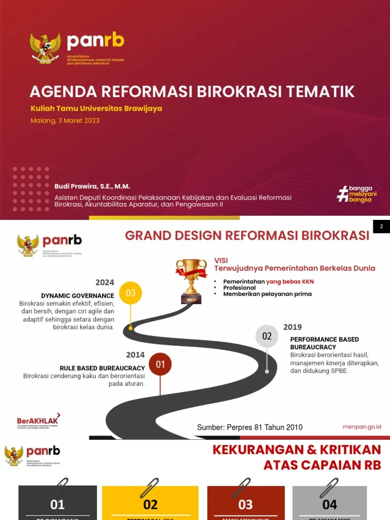 kementerian pendayagunaan aparatur negara dan reformasi birokrasi