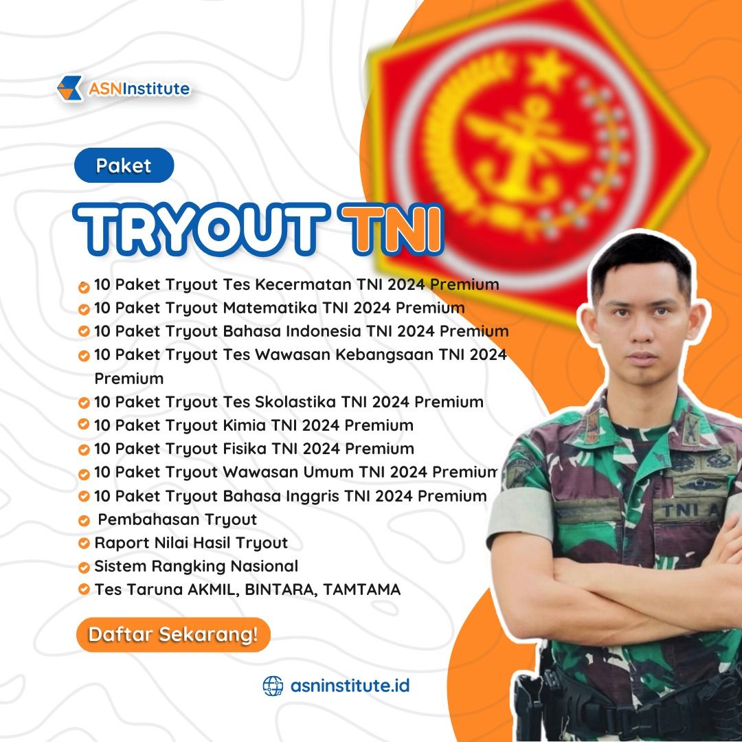 Tryout TNI 1 Tryout TNI