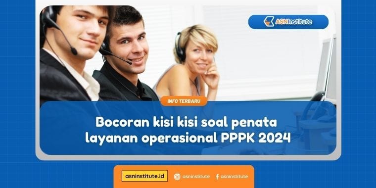 kisi kisi soal penata layanan operasional