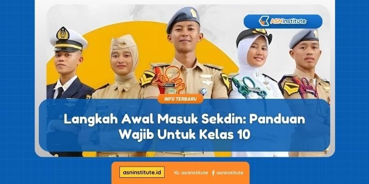 langkah awal masuk sekdin